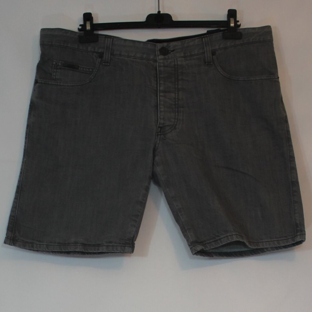 Armani Collezioni Charcoal denim men  shorts Made in Italy  size 40